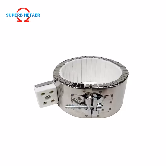 金型用抵抗電気セラミックバンドヒーター