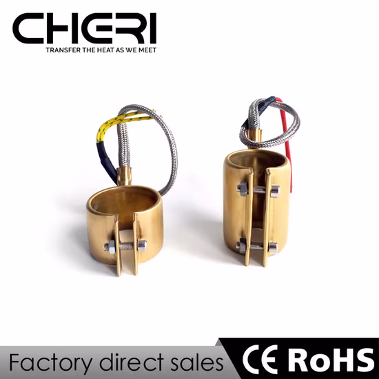 金型水工業用ロッドステンレス鋼管状カートリッジ抵抗鉛筆真鍮ノズルバンドヒーター射出成形機用